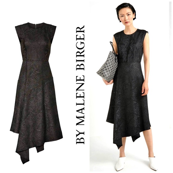 NWT By Malene Birger Lethia Jacquard Midi Dress - Picture 6 of 15